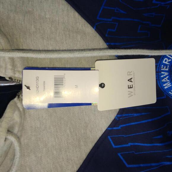 Dallas Mavericks WEAR by Erin Andrews Women's Quarter-Zip Hoodie Jacket Size M - Picture 4 of 5